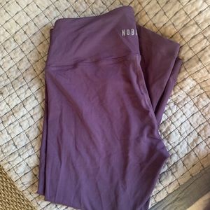 Purple Nobull pants -crops